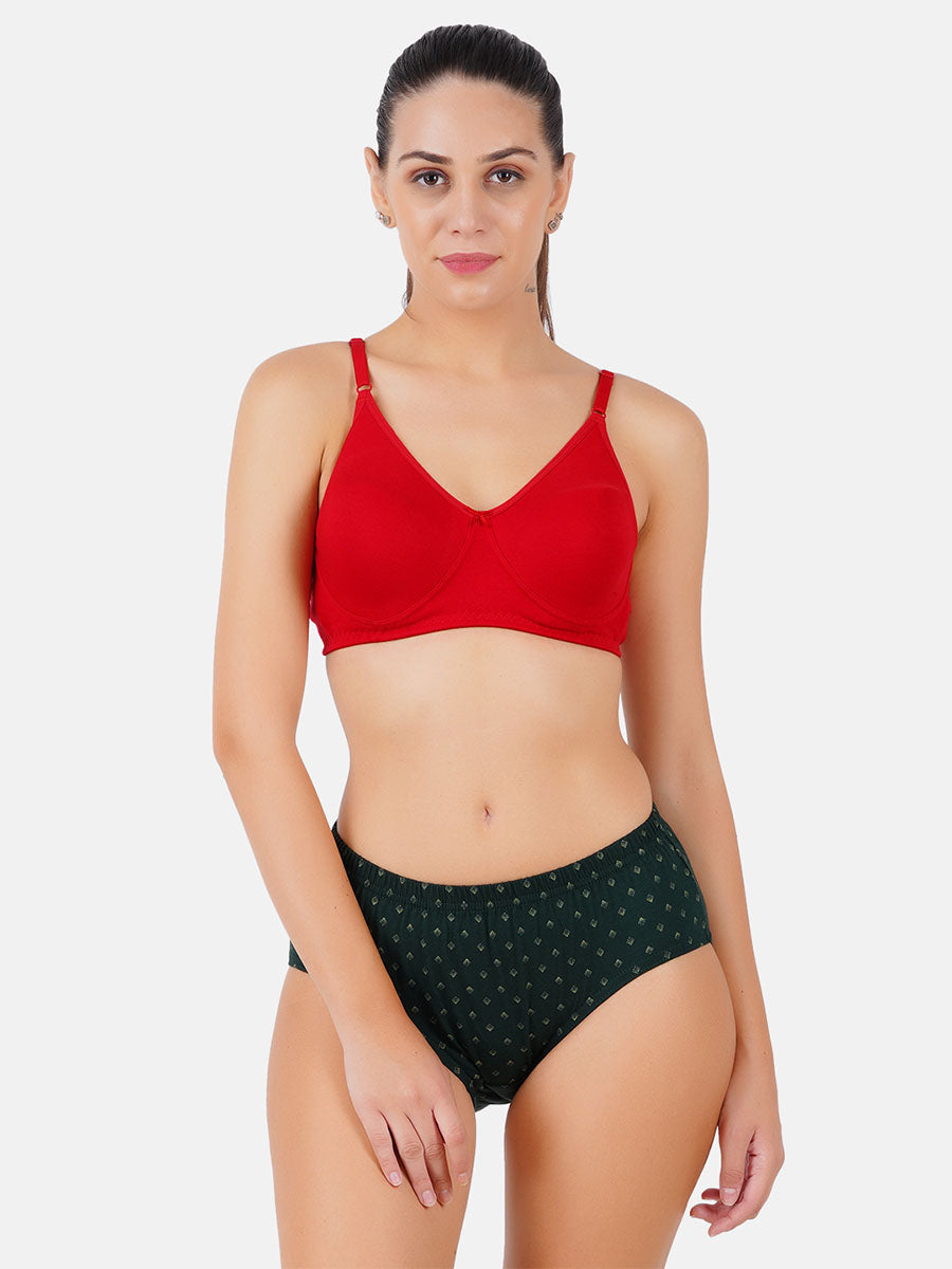 Womens Panties Elina Print (3 Pcs Pack)-View five